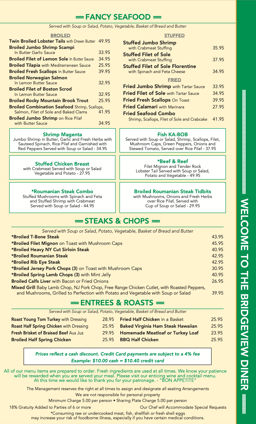The New Bridgeview Diner