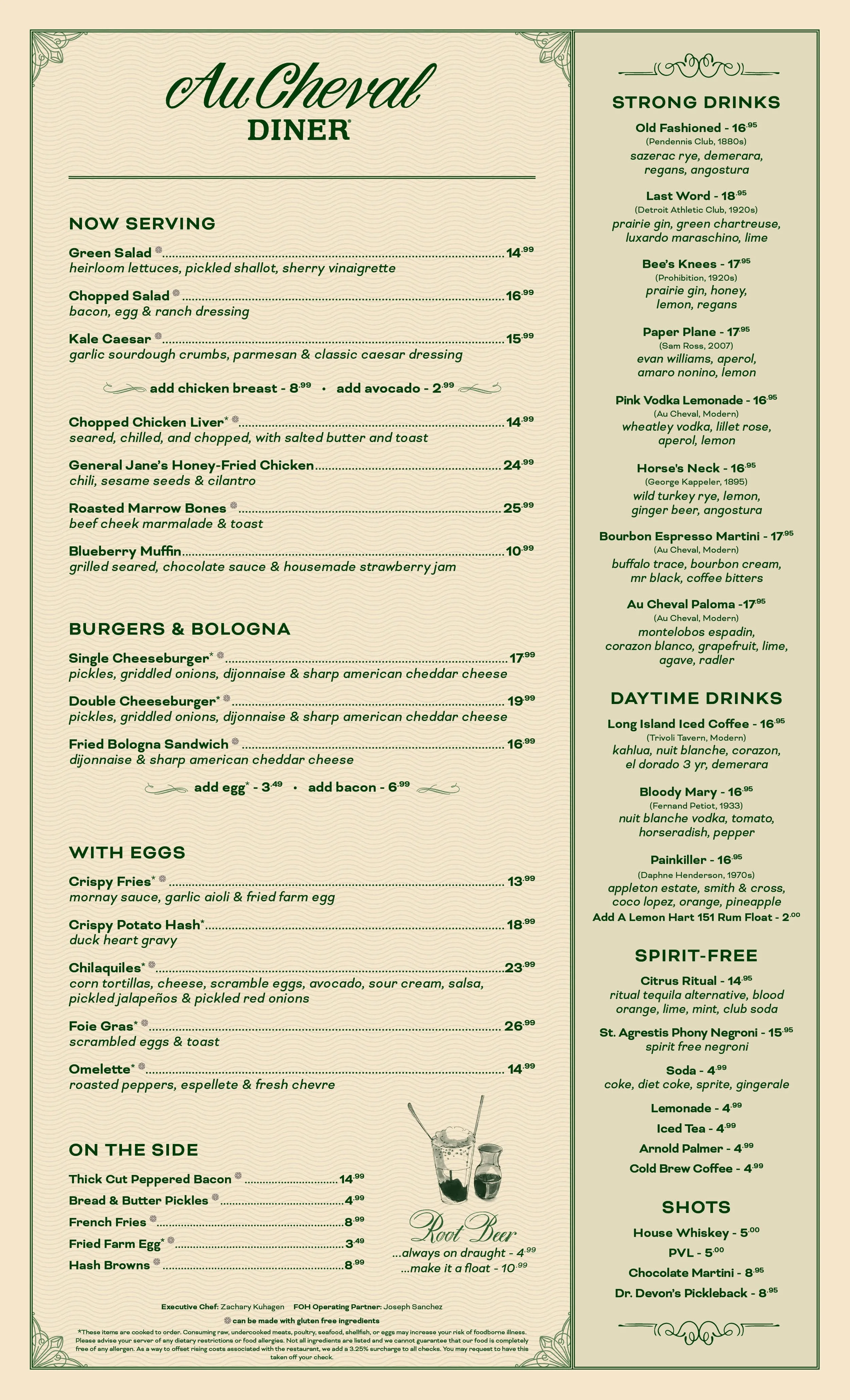 Au Cheval Diner